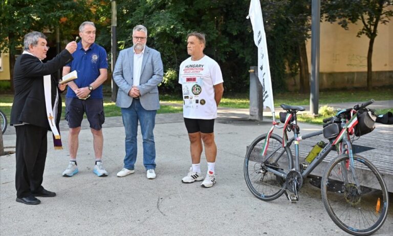 Eger szülötte Zelei József világtúrája: 20 év békéért kerékpárral – EgerHírek