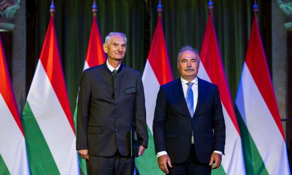 Kovács László vasútüzemvezető kapott Magyar Bronz Érdemkeresztet