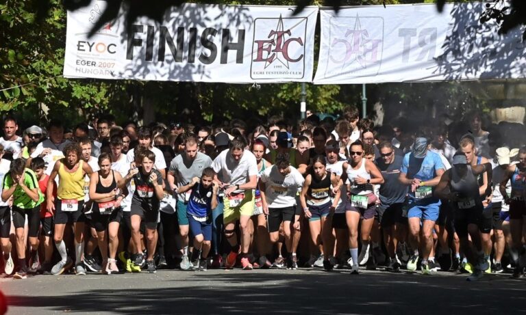 Futóverseny Eger barokk utcáin – Több mint hatszáz résztvevő – EgerHírek