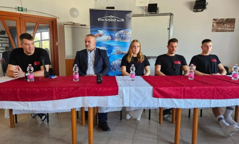 Holló Balázs hazatért: három válogatott sportoló erősíti az Egri Úszó Klub élmezőnyét
