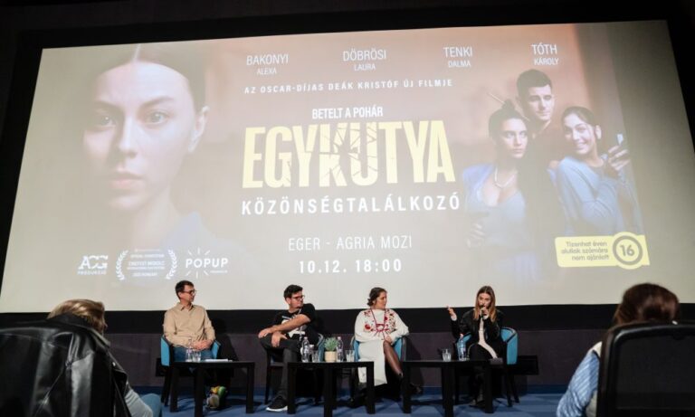 Egerben járt Oscar-díjas filmrendező