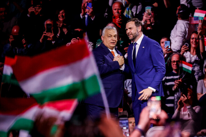Budapesten tartott nagygyűlést Orbán Viktor és J. D. Vance – Trump telefonon bekapcsolódott – videó – EgerHírek