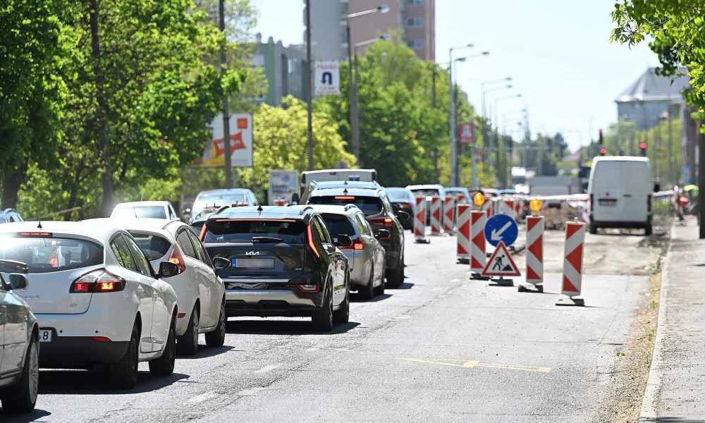 25-ös főút felújítása Egerben: látványos szakaszhoz ér, változások csütörtökön és pénteken – EgerHírek