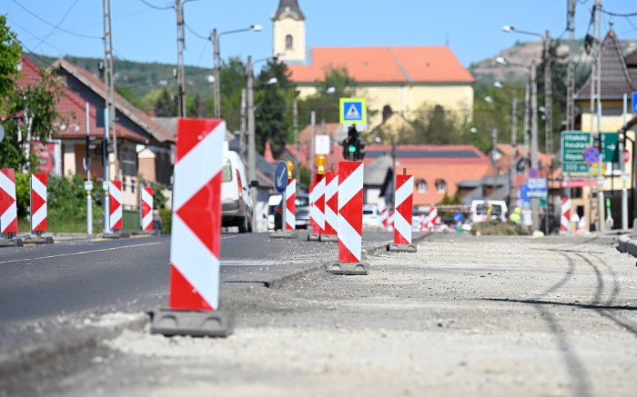 Az útfelújítások ütemterv szerint haladnak